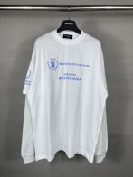 超人気美品2023年春夏バレンシアガ 知恵袋スーパーコピー tシャツ男女兼用 長袖 綿高品質 2色可選 ホワイト