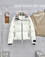 BURBERRYバーバリーダンジャケットコピー 秋冬 暖かい ダン 柔らかい シンプル ホワイト