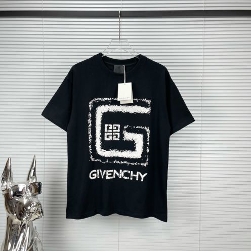 ジバンシィ激安通販コピー半袖Tシャツコットンブラック柔らかいふわふわ花柄ファッション