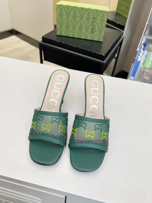 芸能人愛用 高級感あるgucci サンダル偽物 ハイヒールサンダル 6.5センチ