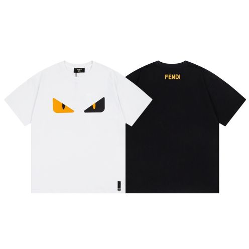 新作入荷定番フェンディＴシャツスーパーコピー 半袖Tシャツ 純粋なコットン素材 