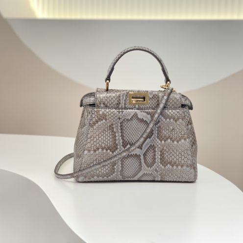 秋冬 超人気 新作fendi カバン ショルダーコピーミニサイズ パイソンレザー