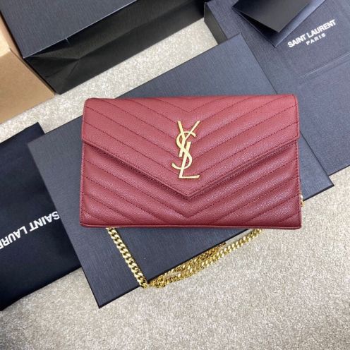 最新作 人気定番 爆買いバッグ イヴサンローラン偽物377828 360452 YSL エンベロープバッグ