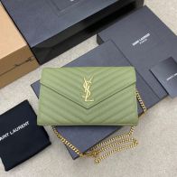 人気セールイヴサンローラン バッグ 安いスーパーコピー377828 360452 YSL エンベロープバッグ