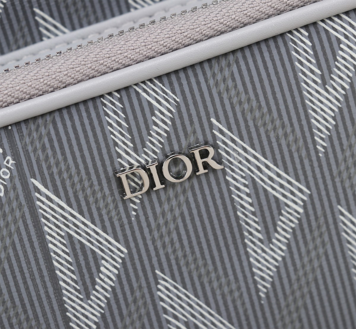 dior バッグ ロゴスーパーコピー 内蔵センサーチップ ミニ ショルダーバッグ グレイ_8