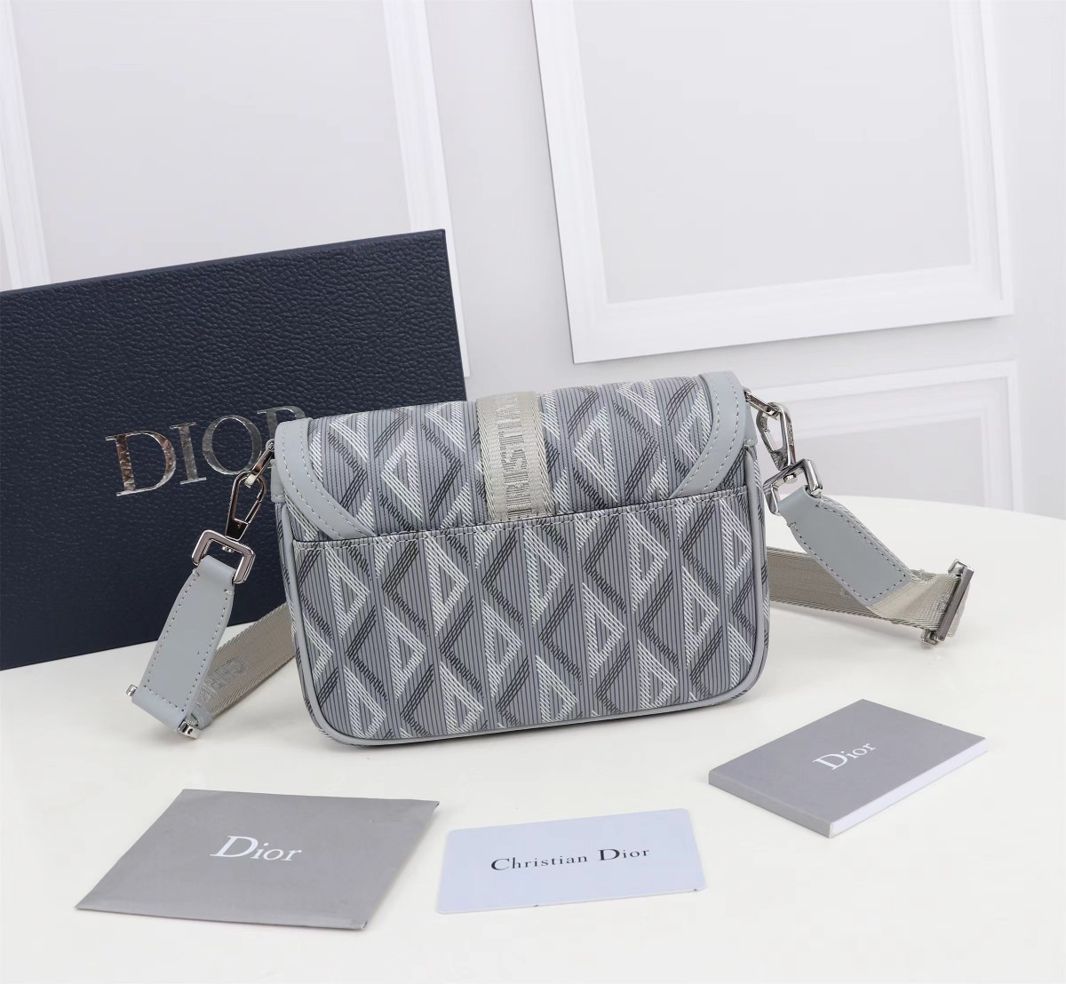 dior 3万円以内激安通販 メンズバッグ  内蔵センサーチップ ブラックレザー ブラック_5