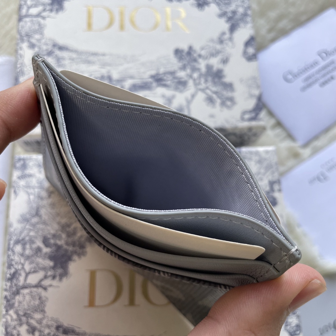 dior 1番安いバッグ激安通販 カードケース バッグ レザー シンプル 精巧 23年新作 大人気 グレイ_7