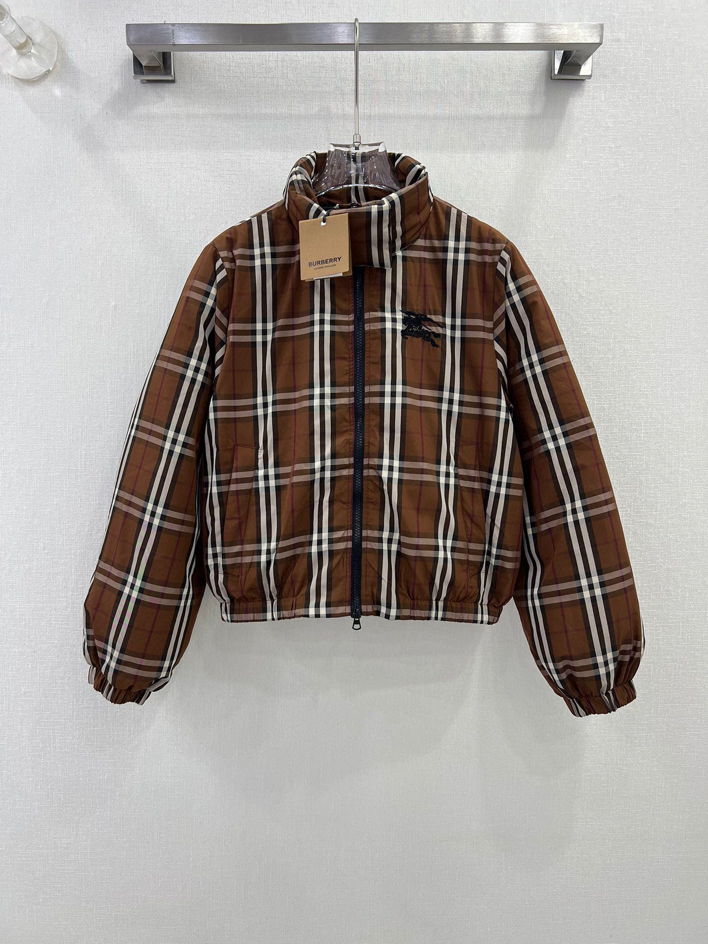 BURBERRYバーバリーのコート 値段スーパーコピー 秋冬 暖かい チェック柄 柔らかい 通勤 通学アウター _1