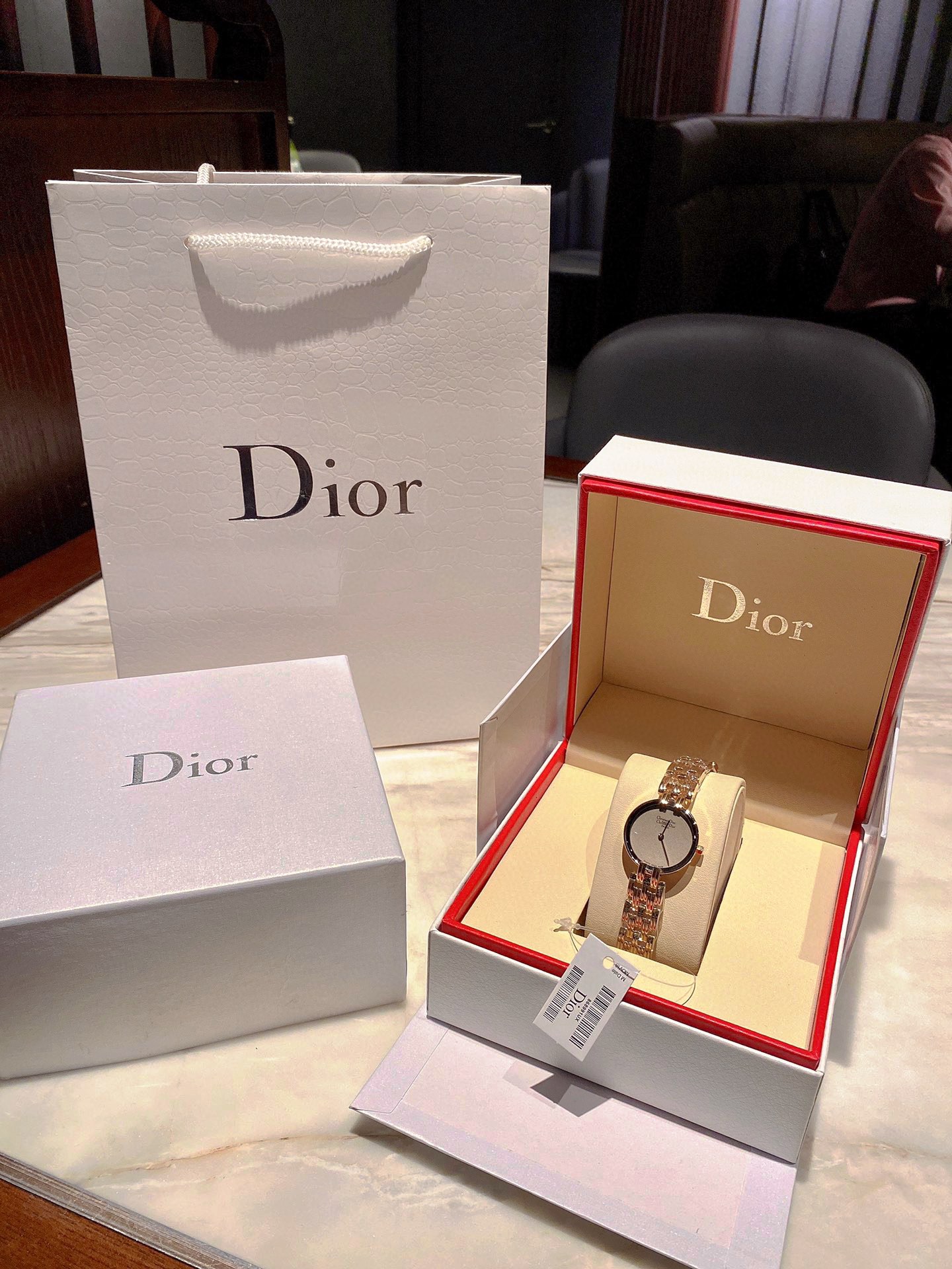 ディオール 腕時計 メンズｎ級品 高級感 薄いワッチ プレゼント 魅力アップ ステンレス ゴールド_8