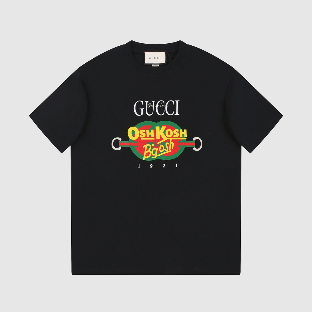 2024新作のデジタルプリントの半袖Tシャツ 大人気gucci ウェア偽物_2