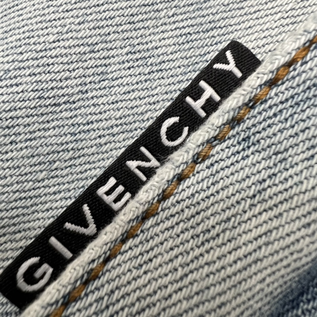 ジバンシィ 子供服スーパーコピー GIVENCHY 柔らかい ズボン ジーンズ デニム 柔らかい ホワイト_7