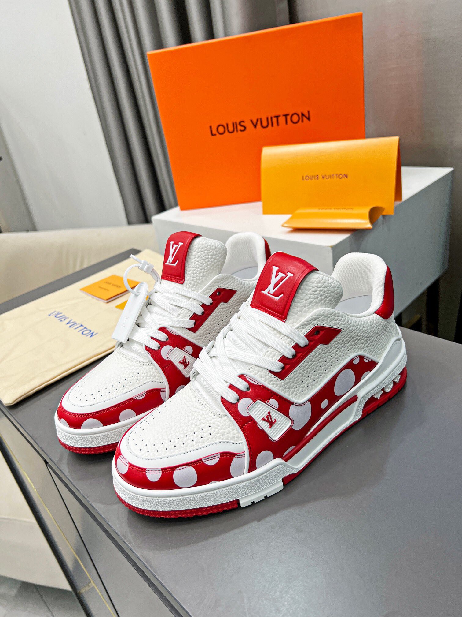 HOT 定番louis vuitton シューズコピー メンズトレーナースポーツシューズ_3