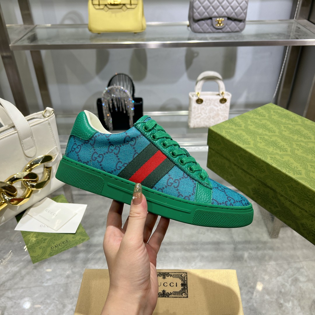 gucci シューズ サイズn級品 スポーツカジュアルホワイトシューズ_3