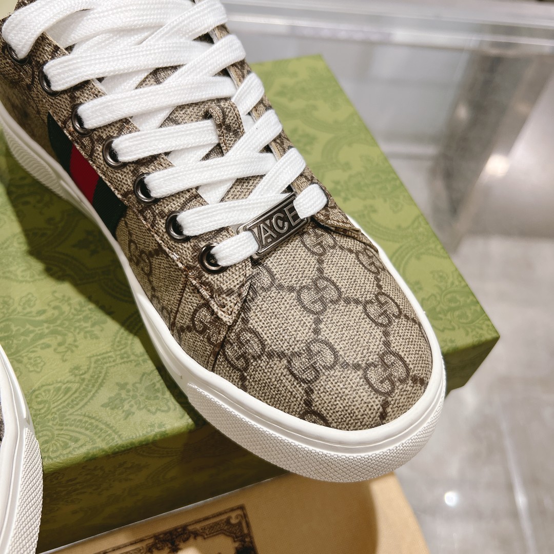 gucci シューズ偽物	 Gucciの新作スポーツカジュアルホワイトシューズ_1