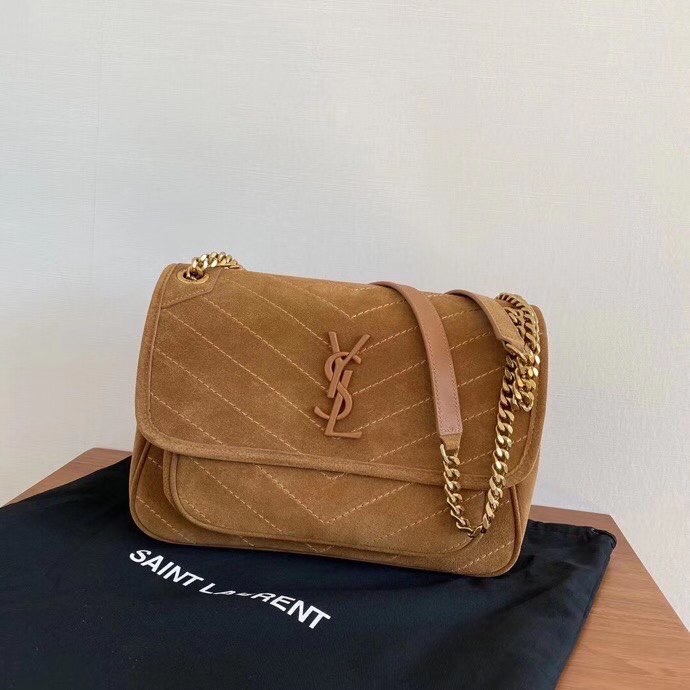 ysl バッグｎ級品 斜め掛けバッグ レディース コットン レザー 便利 人気品 ブラウン_2