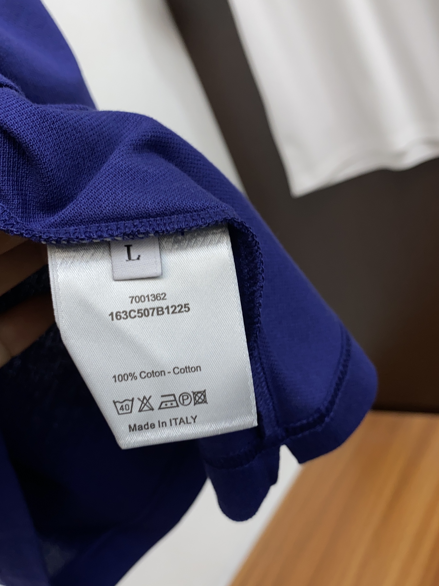ディオール 激安通販 スーパーコピー 半袖 Tシャツ コットン ブルー 柔らかい 高級 花柄_4