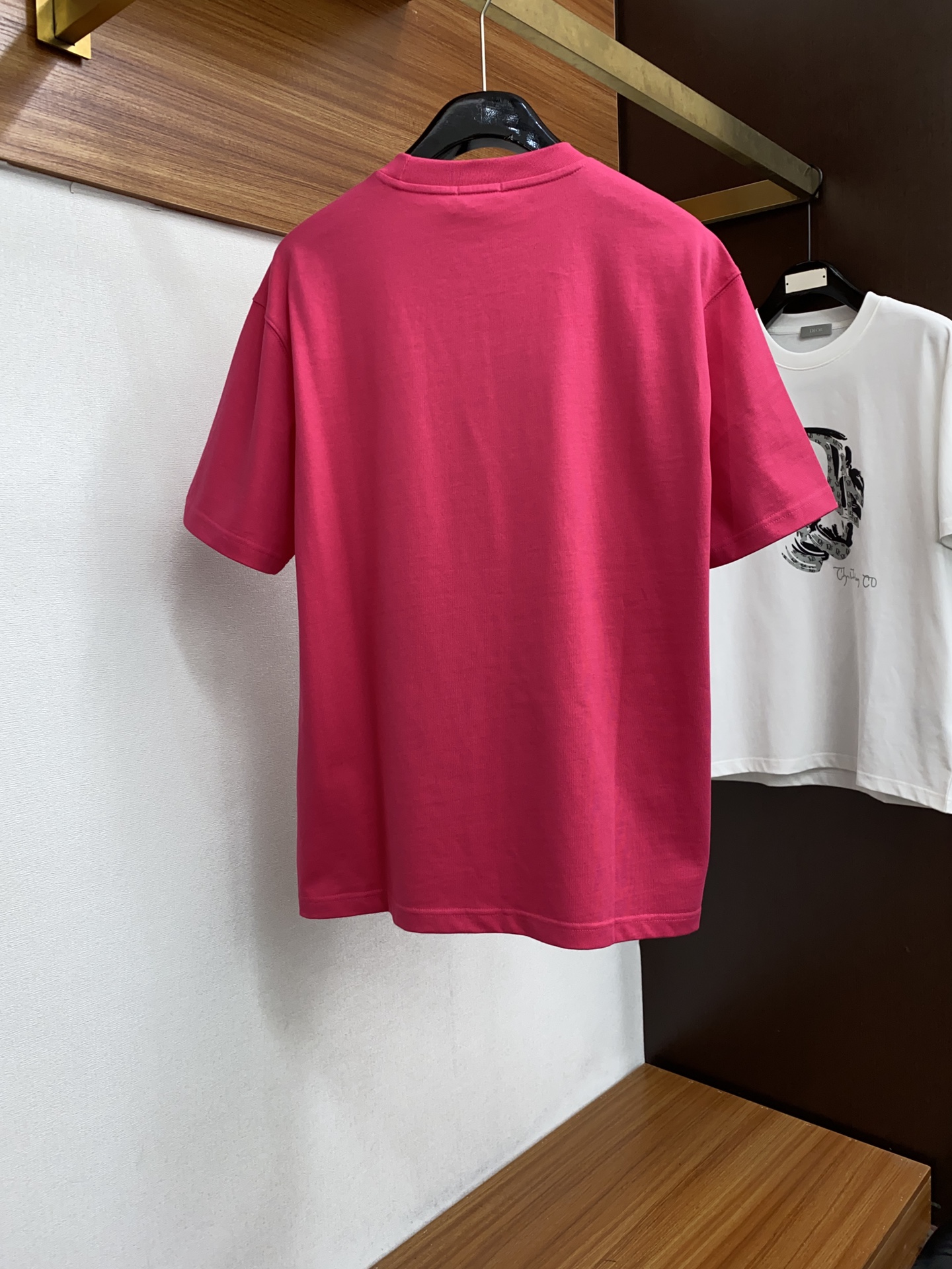 ディオール 激安通販 スーパーコピー 半袖 Tシャツ コットン レッド 柔らかい 高級 花柄_7