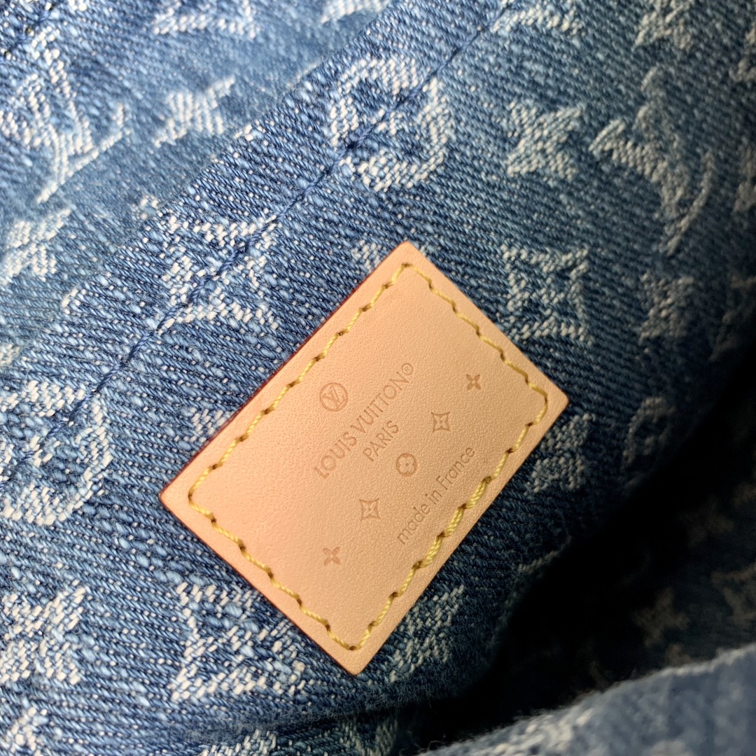 最新作 人気定番 爆買いルイヴィトン新作カバン偽物 Monogram Denimキャンバス　短いショルダーストラップ_7