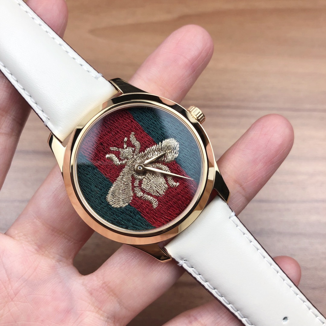 有名人の愛用品腕時計 グッチ メンズ偽物 オリジナルスイス製ムーブメント_1