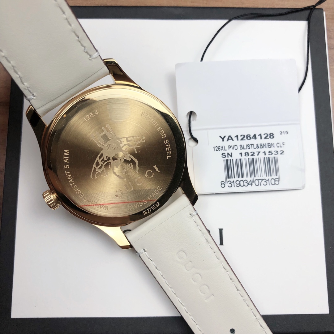 有名人の愛用品腕時計 グッチ メンズ偽物 オリジナルスイス製ムーブメント_7
