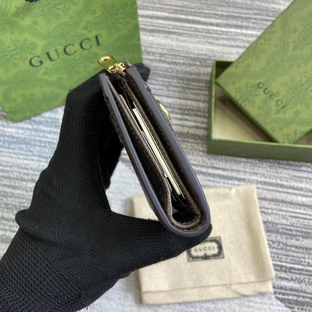 人気セール財布 gucciコピー 725662 オフィディアシリーズ GGフルジップウォレット_3