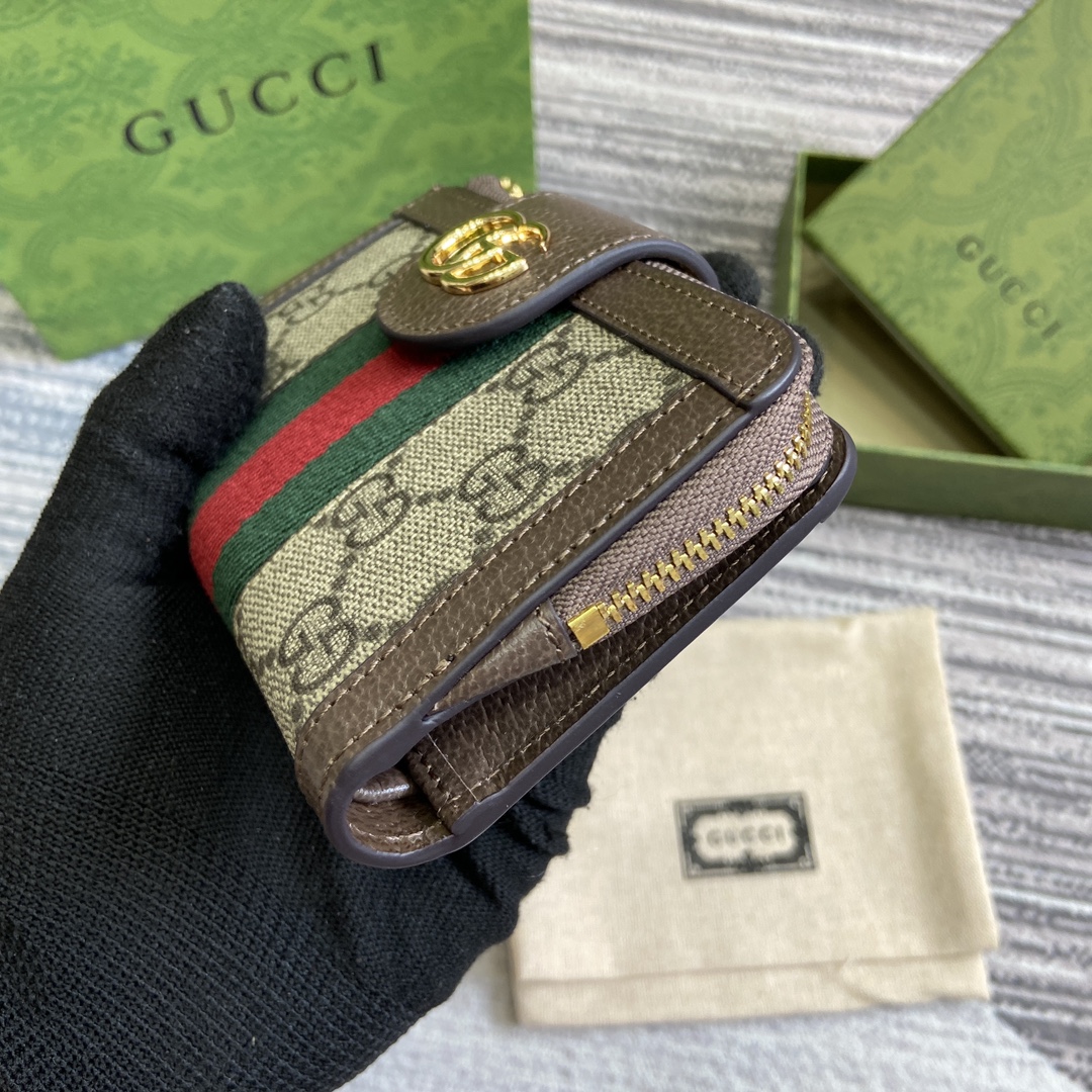 人気セール財布 gucciコピー 725662 オフィディアシリーズ GGフルジップウォレット_5